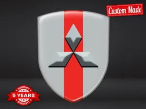 Mitsubishi Etiquetas Negocio Tuning Universal Estrella Moderna